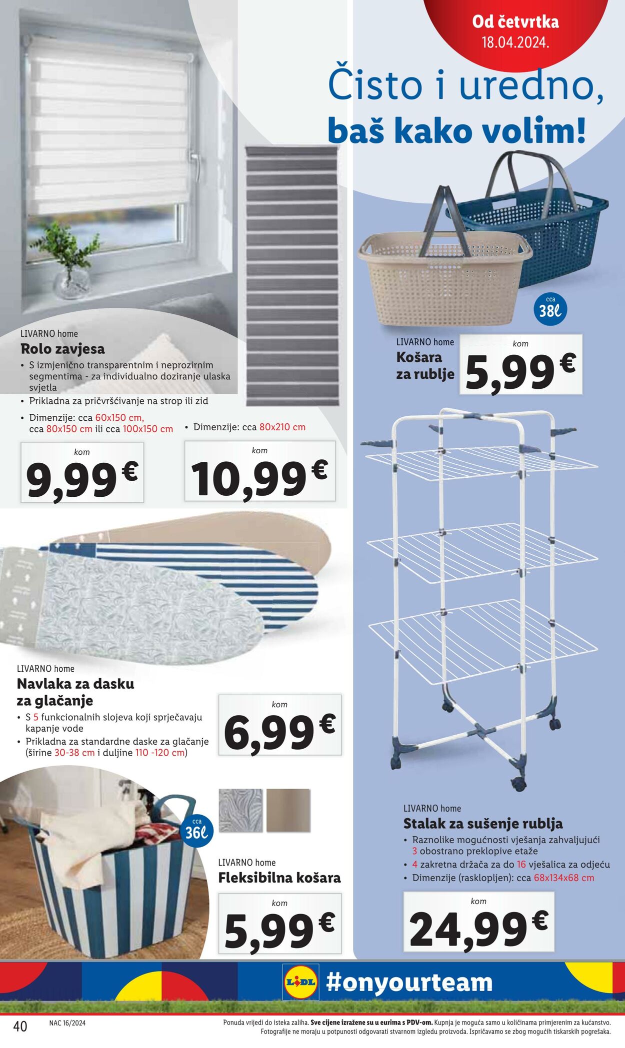 Katalog Lidl 15.04.2024 - 21.04.2024