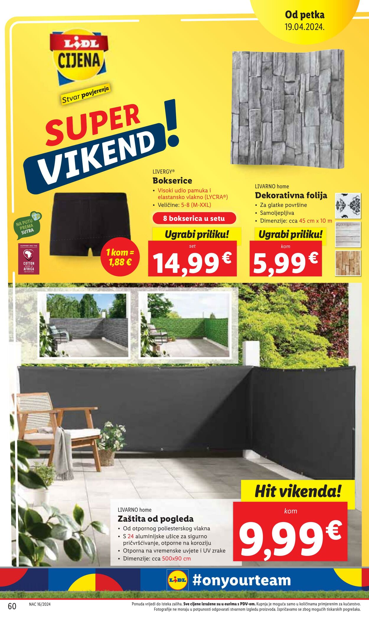 Katalog Lidl 15.04.2024 - 21.04.2024