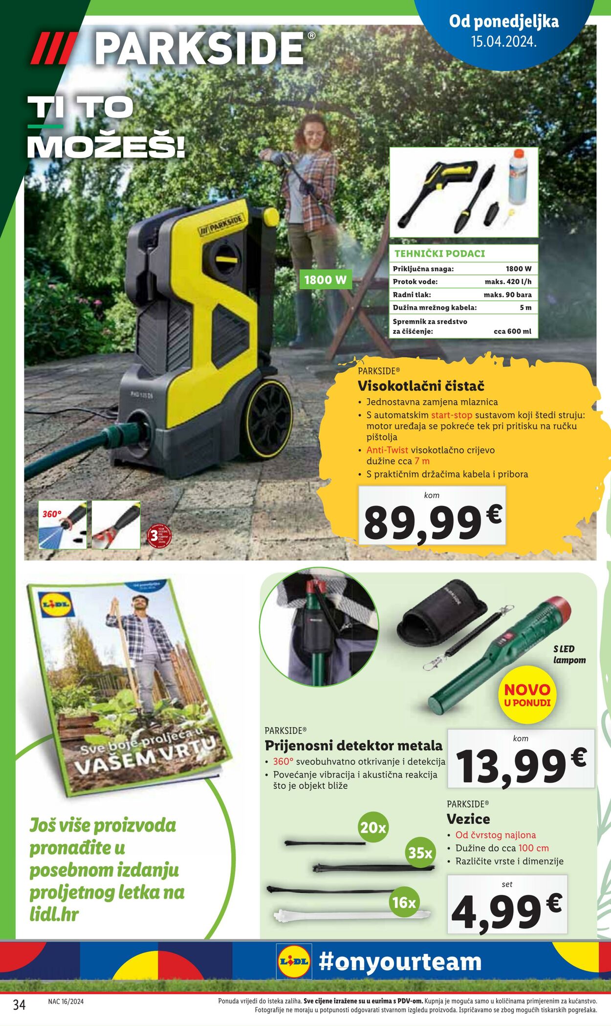 Katalog Lidl 15.04.2024 - 21.04.2024