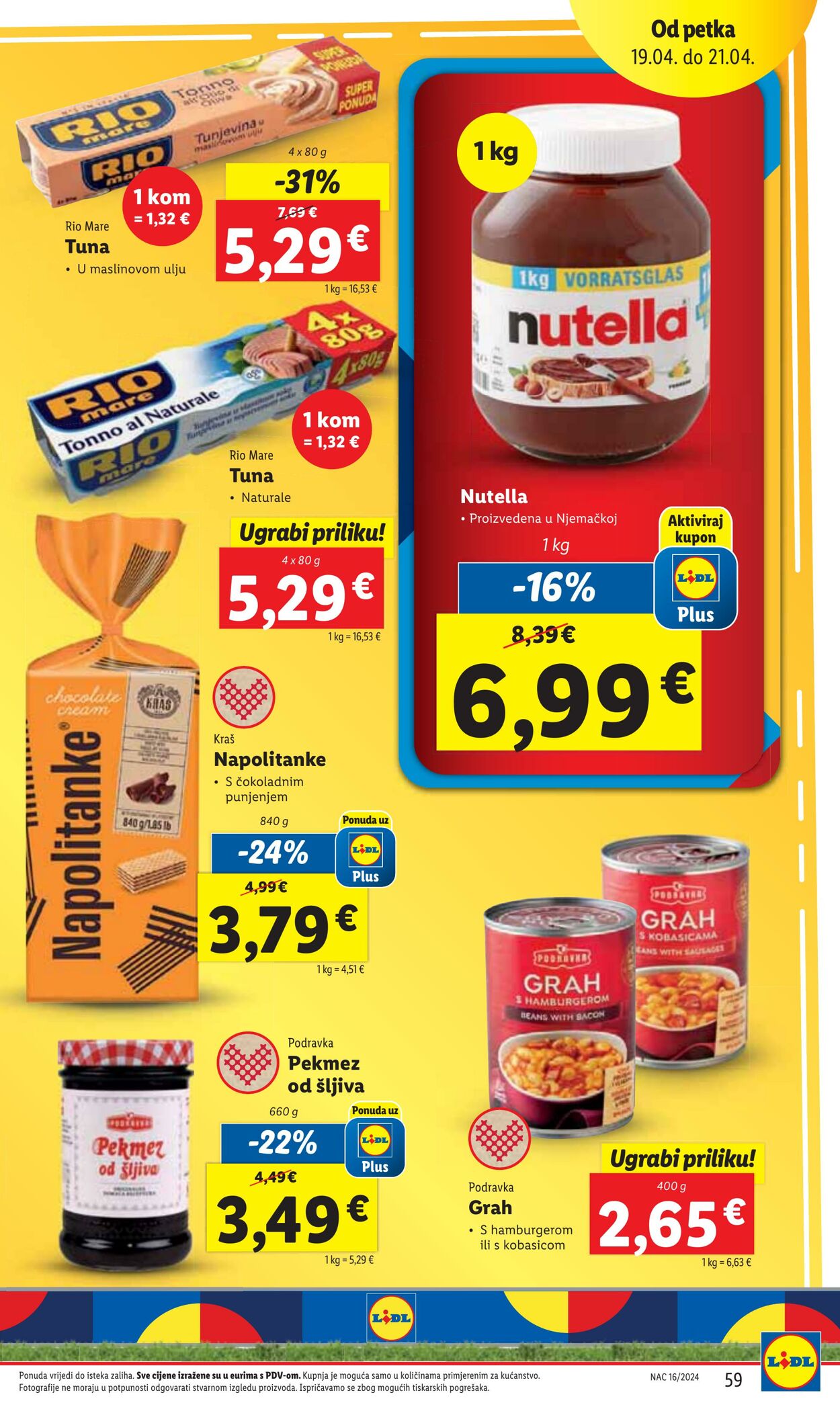 Katalog Lidl 15.04.2024 - 21.04.2024