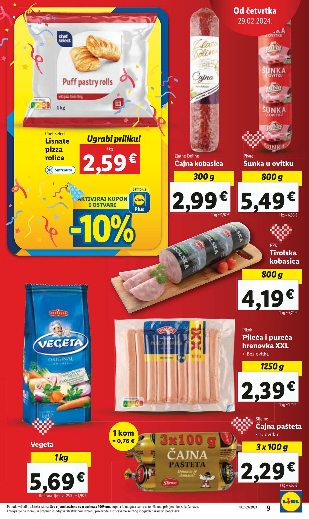 Katalog Lidl 29.02.2024 - 03.03.2024