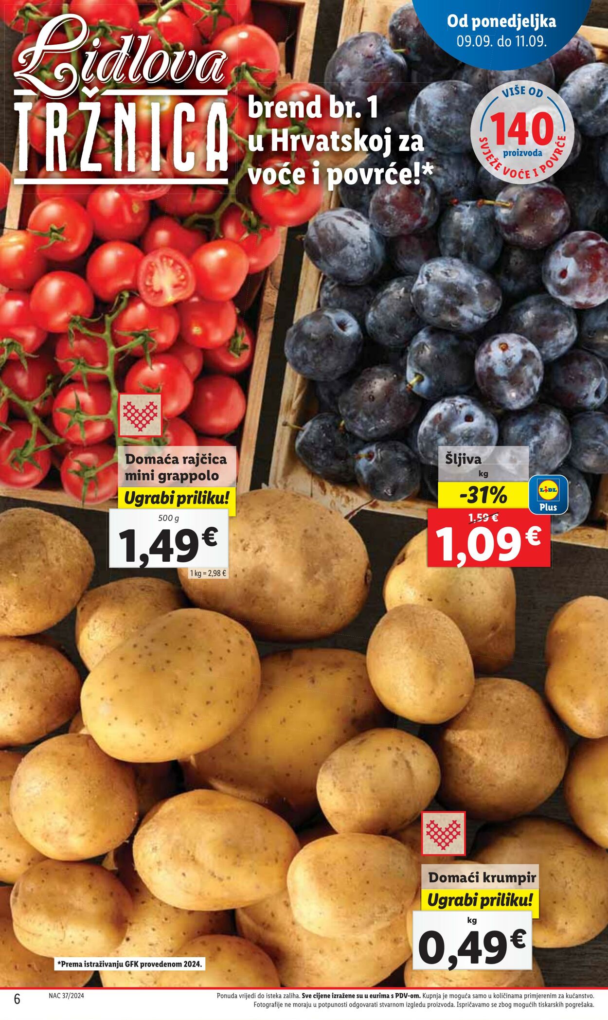 Katalog Lidl 11.09.2024 - 16.09.2024