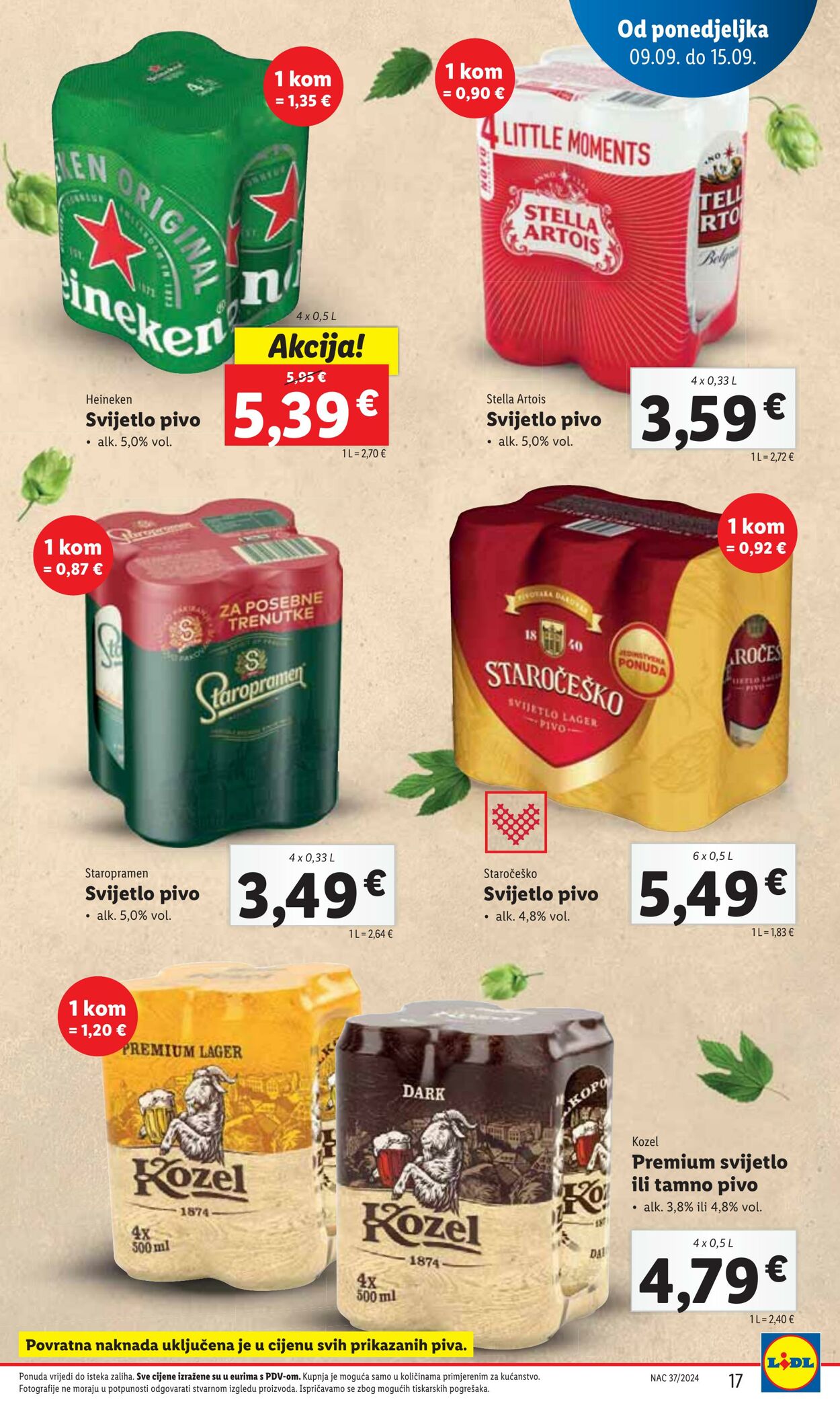 Katalog Lidl 11.09.2024 - 16.09.2024