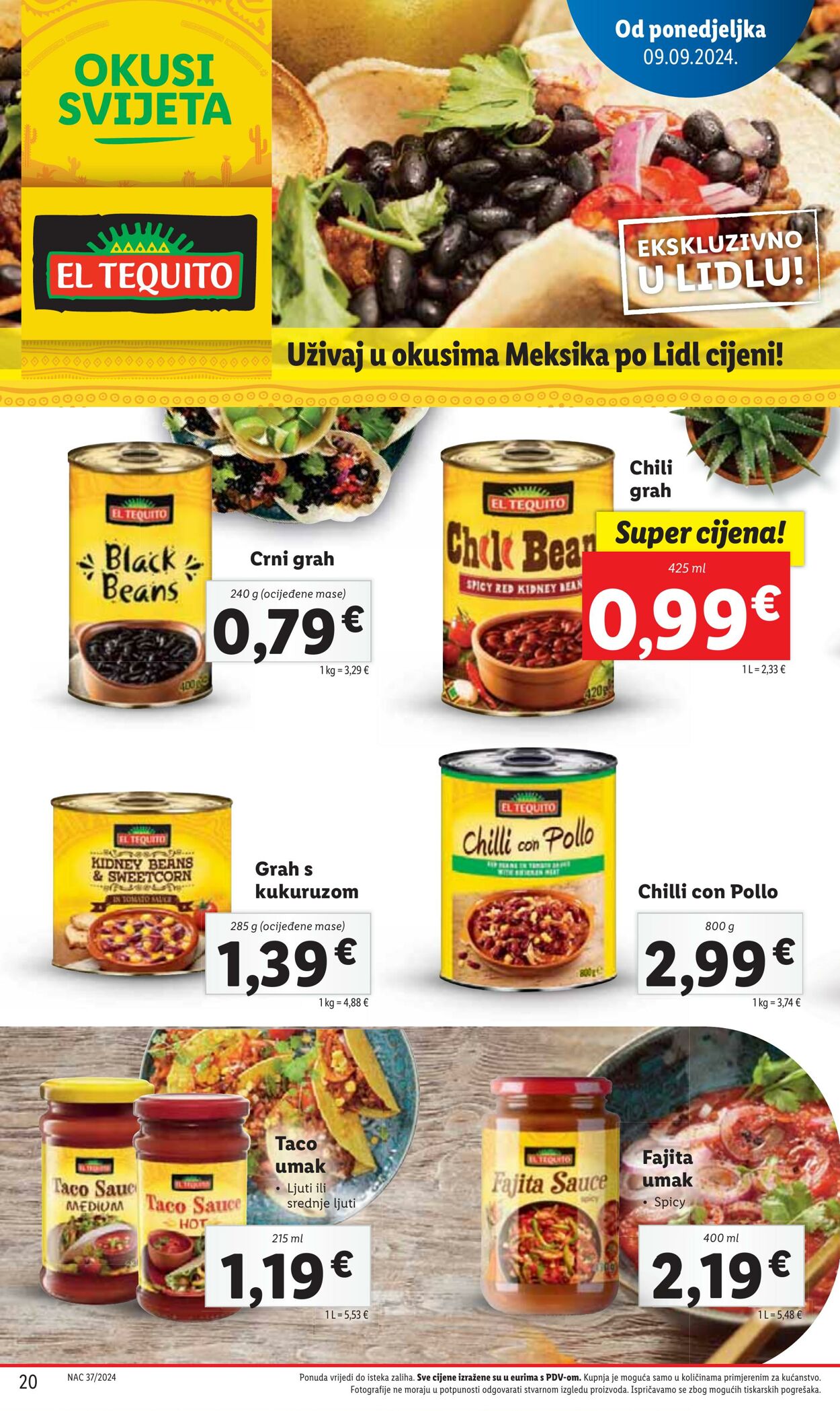 Katalog Lidl 11.09.2024 - 16.09.2024