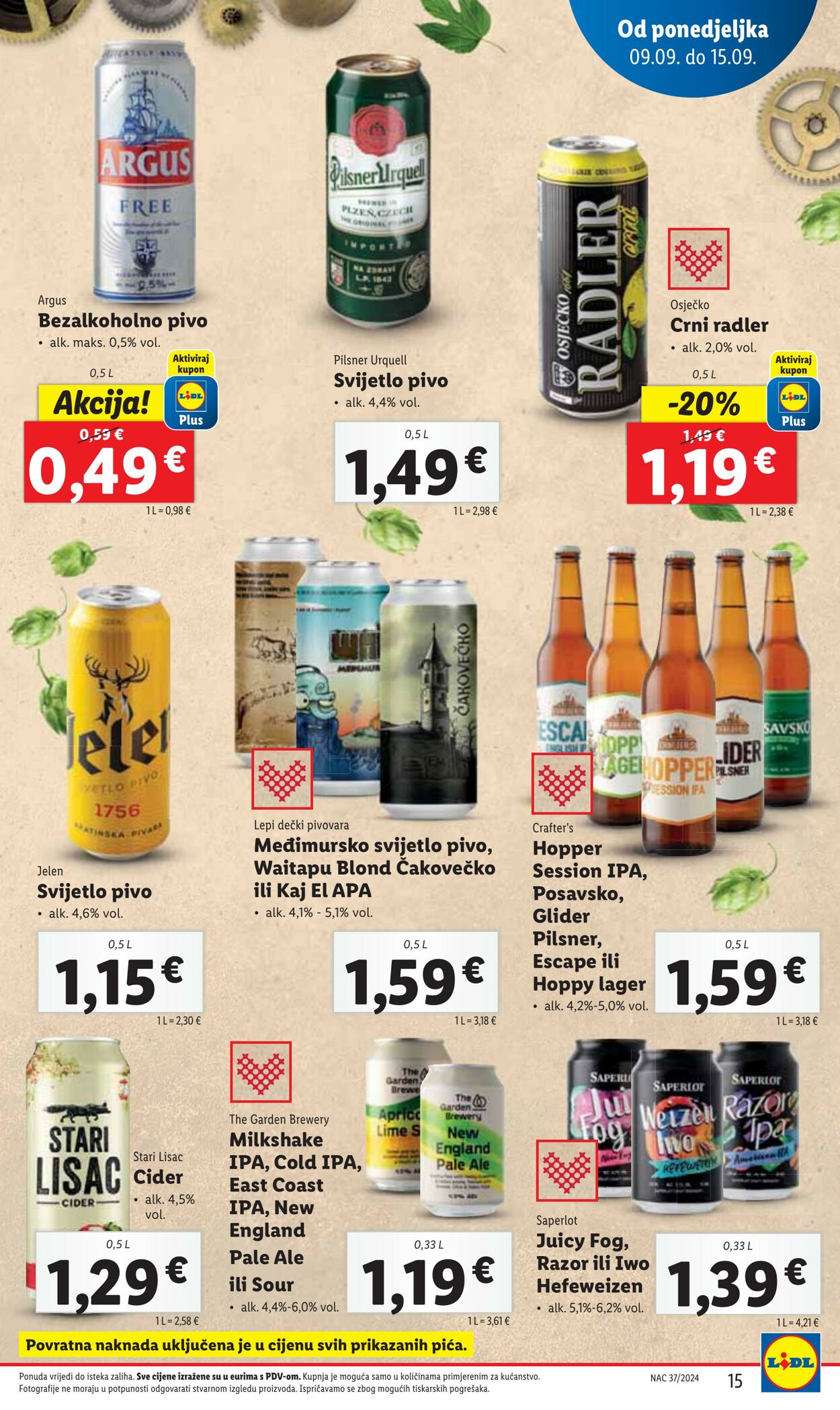 Katalog Lidl 11.09.2024 - 16.09.2024