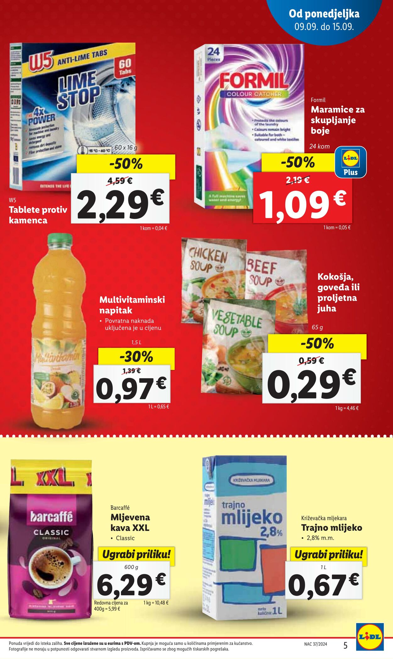 Katalog Lidl 11.09.2024 - 16.09.2024