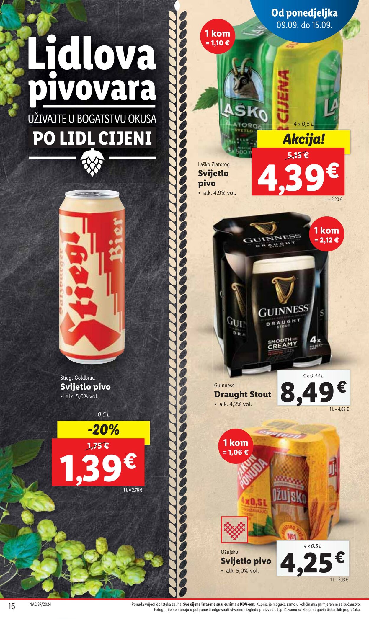 Katalog Lidl 11.09.2024 - 16.09.2024