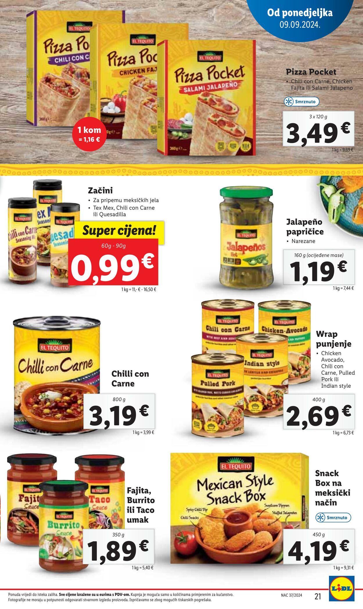 Katalog Lidl 11.09.2024 - 16.09.2024