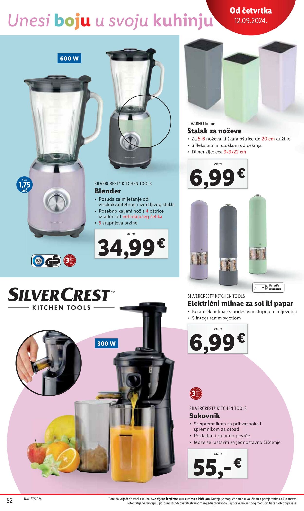 Katalog Lidl 11.09.2024 - 16.09.2024