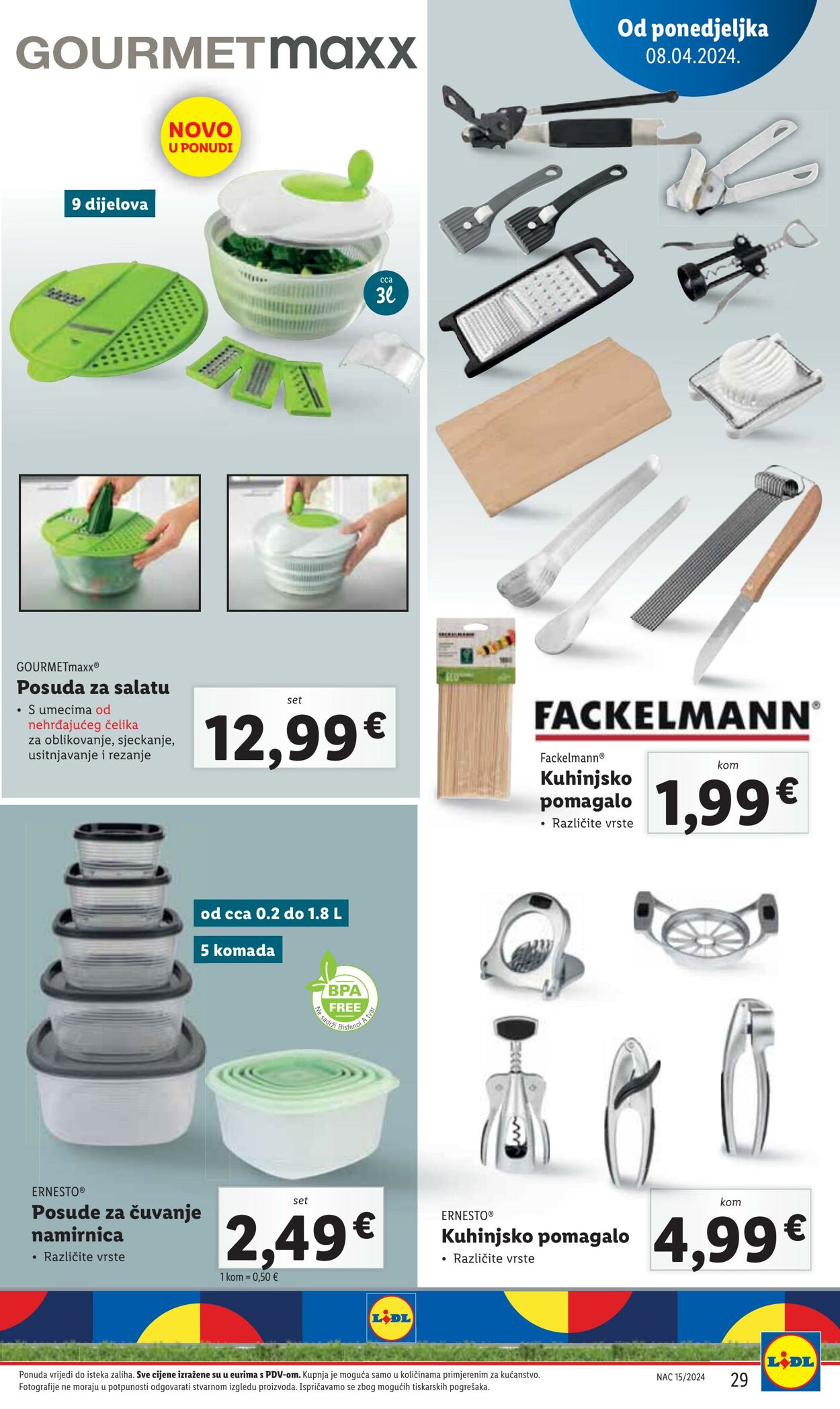 Katalog Lidl 08.04.2024 - 14.04.2024