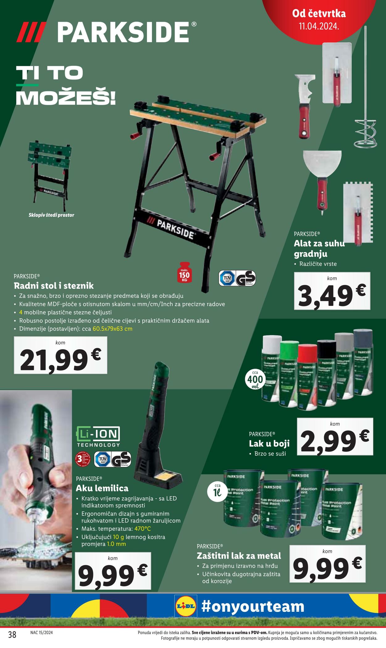 Katalog Lidl 08.04.2024 - 14.04.2024