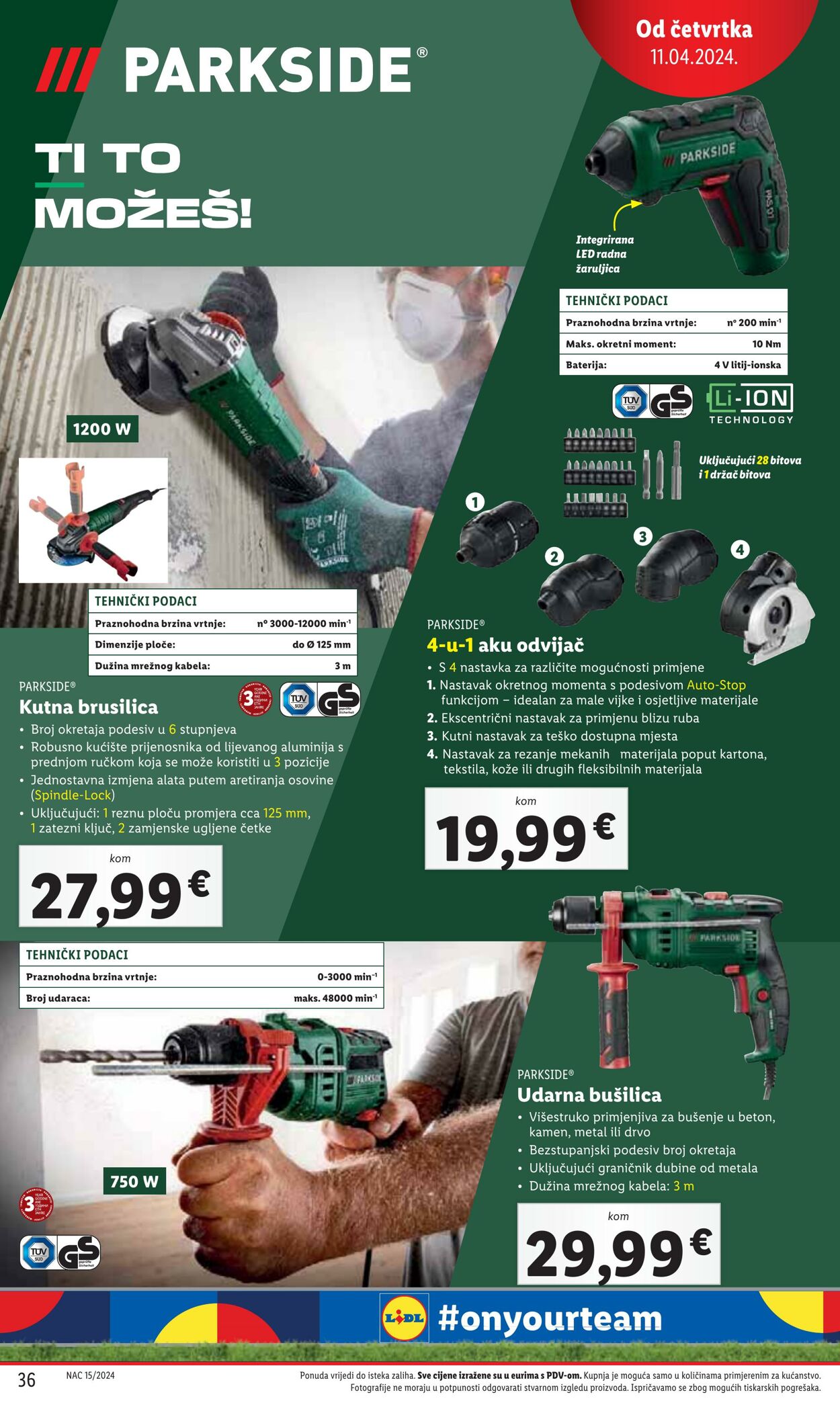 Katalog Lidl 08.04.2024 - 14.04.2024