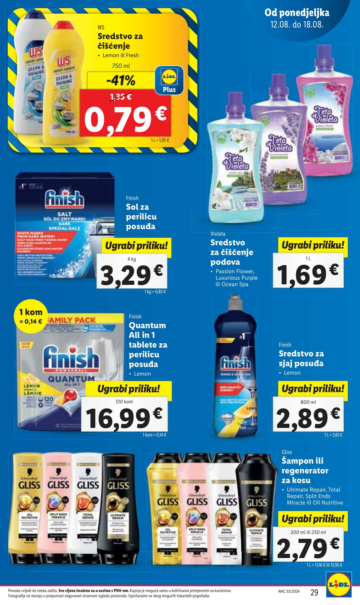 Katalog Lidl 12.08.2024 - 18.08.2024