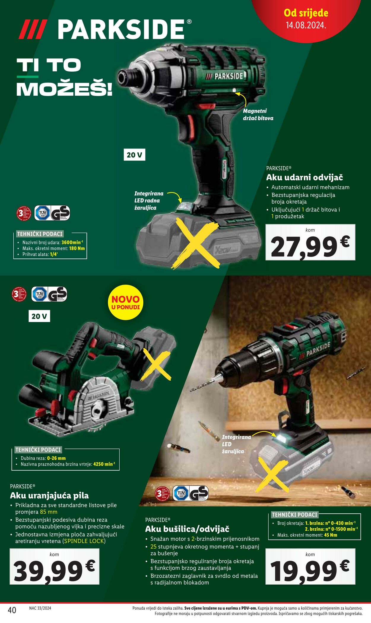 Katalog Lidl 12.08.2024 - 18.08.2024