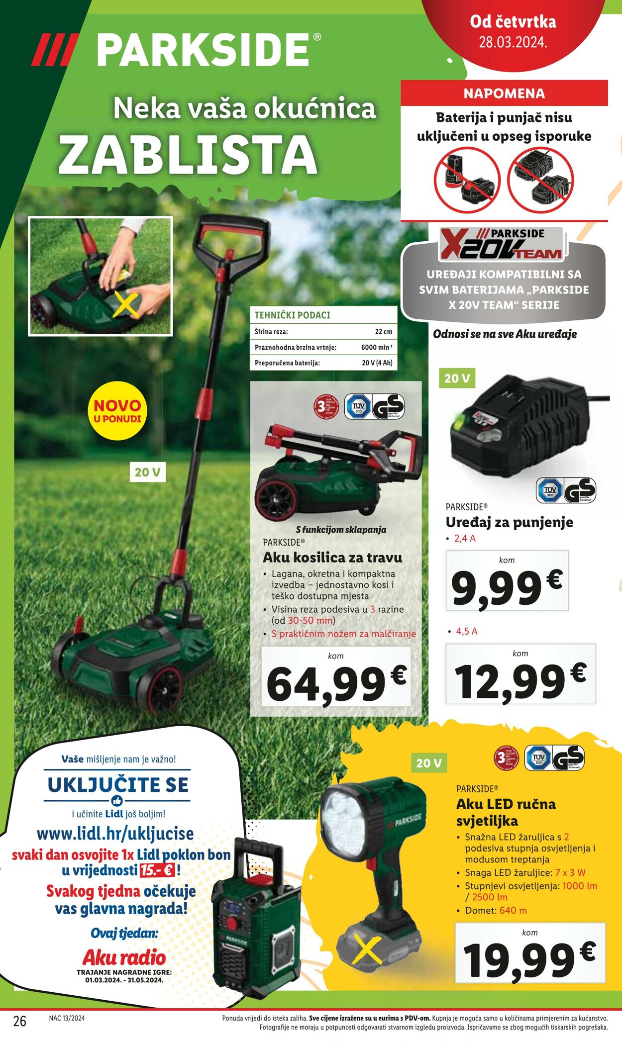 Katalog Lidl 28.03.2024 - 30.03.2024