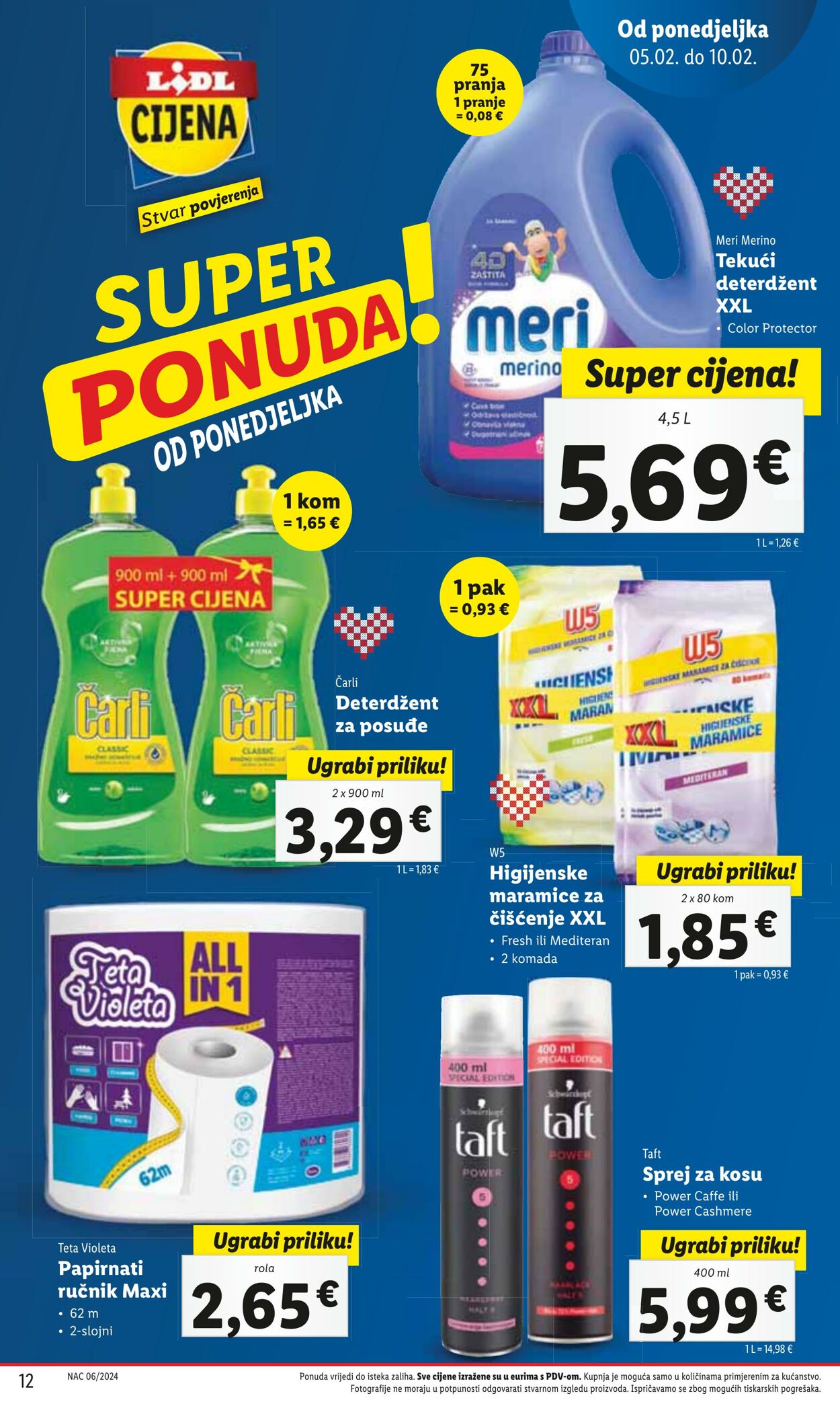 Katalog Lidl 05.02.2024 - 10.02.2024