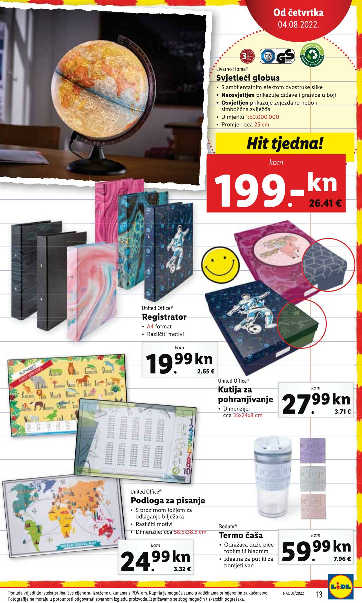 Katalog Lidl 04.08.2022 - 30.09.2022