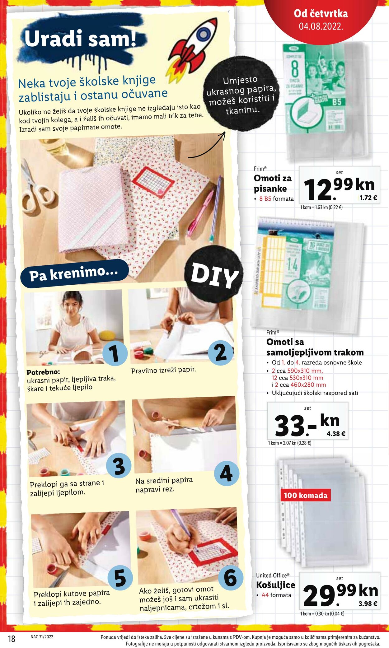 Katalog Lidl 04.08.2022 - 30.09.2022