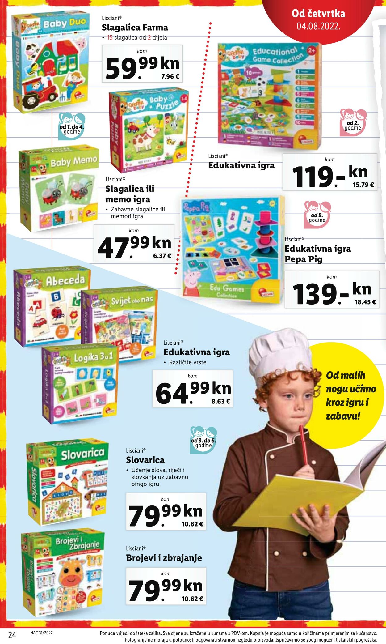 Katalog Lidl 04.08.2022 - 30.09.2022