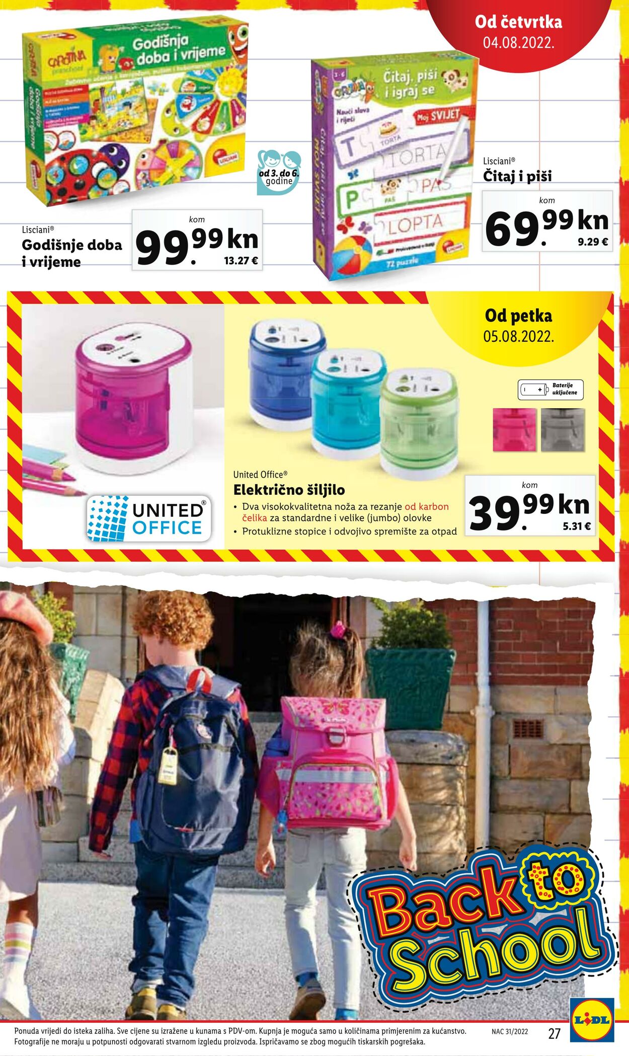 Katalog Lidl 04.08.2022 - 30.09.2022