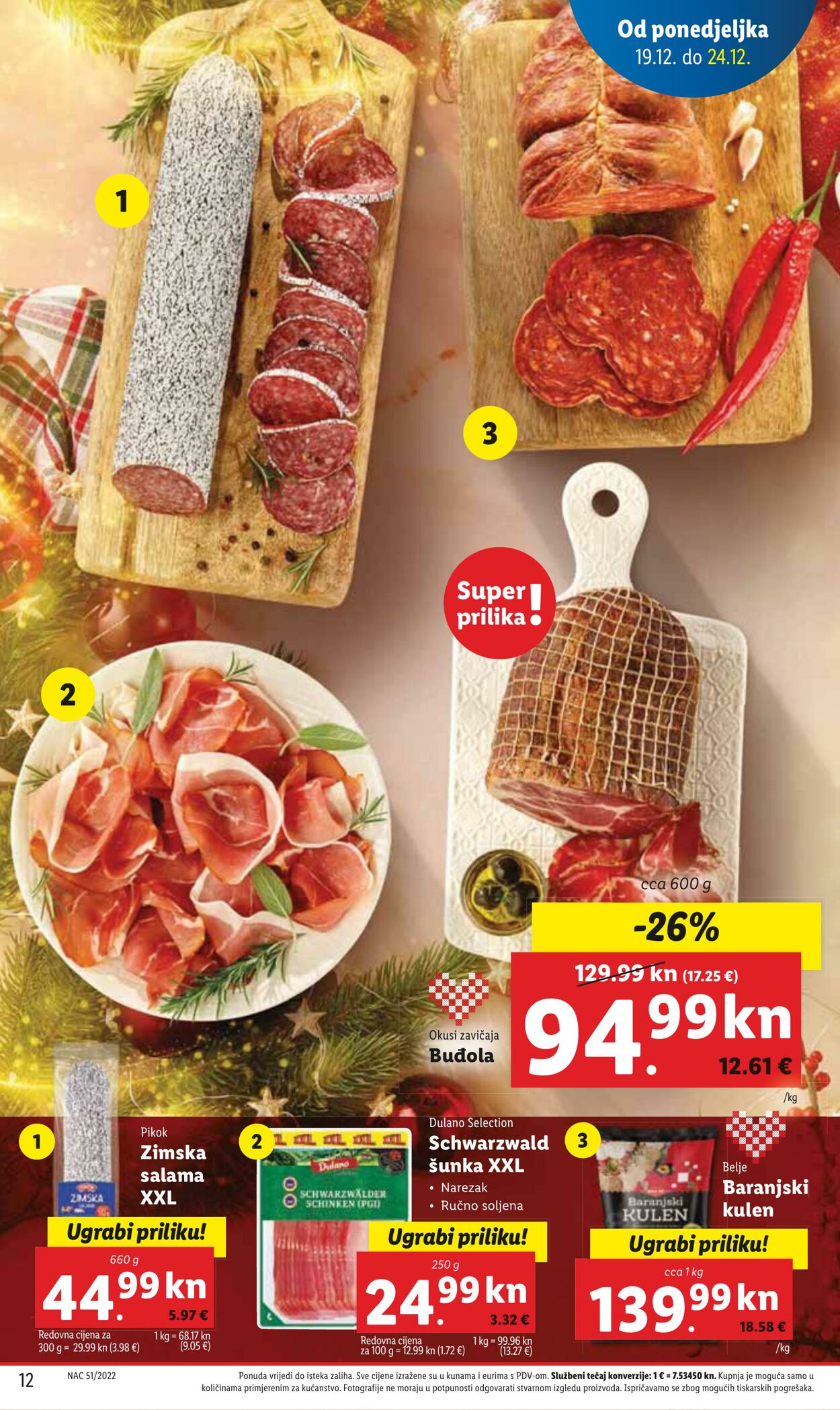 Katalog Lidl 19.12.2022 - 24.12.2022