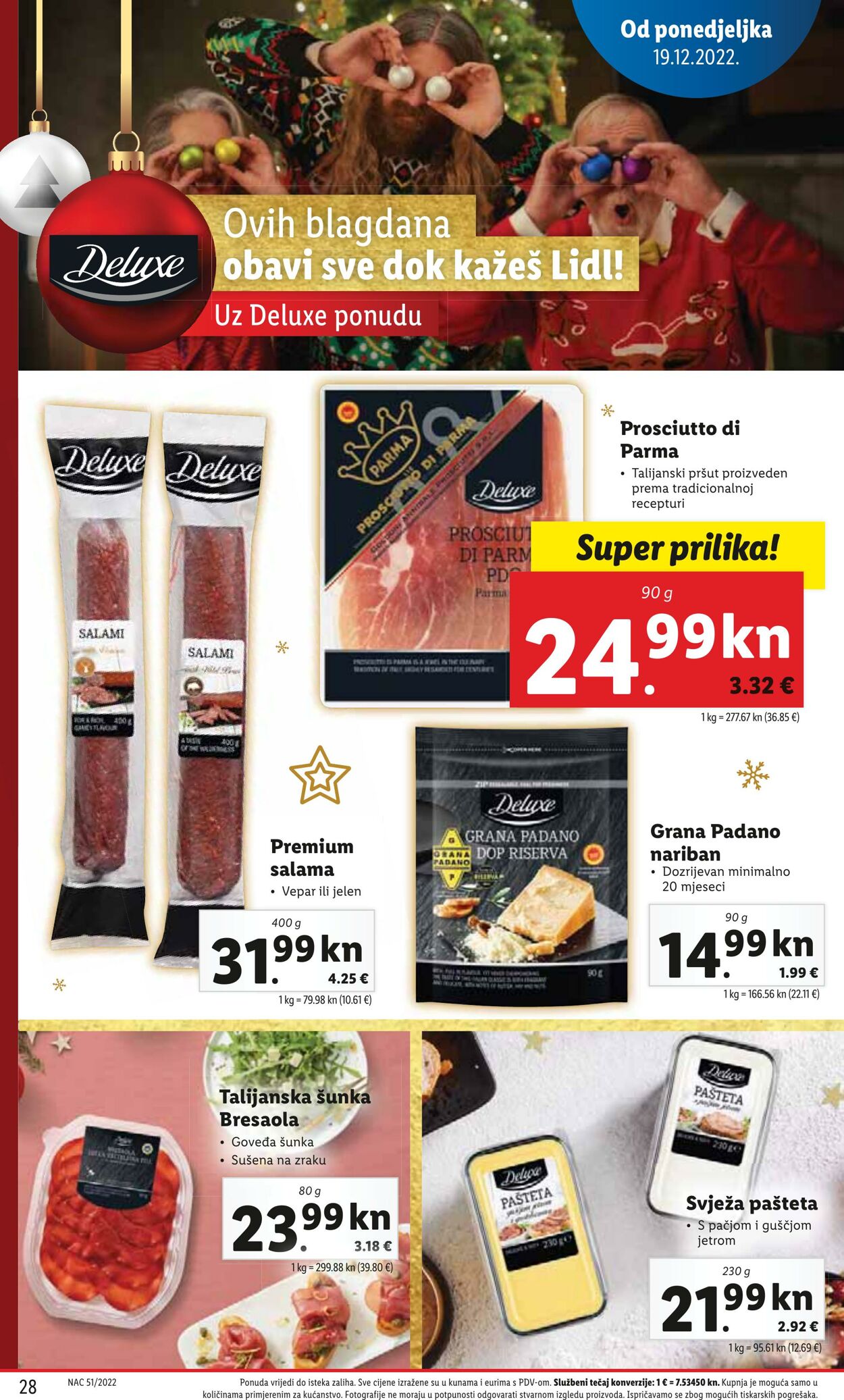 Katalog Lidl 19.12.2022 - 24.12.2022