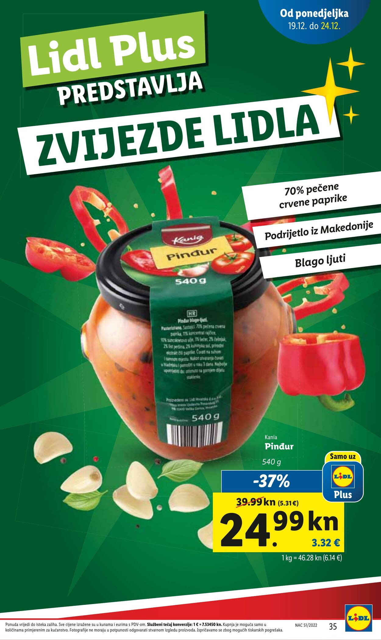 Katalog Lidl 19.12.2022 - 24.12.2022