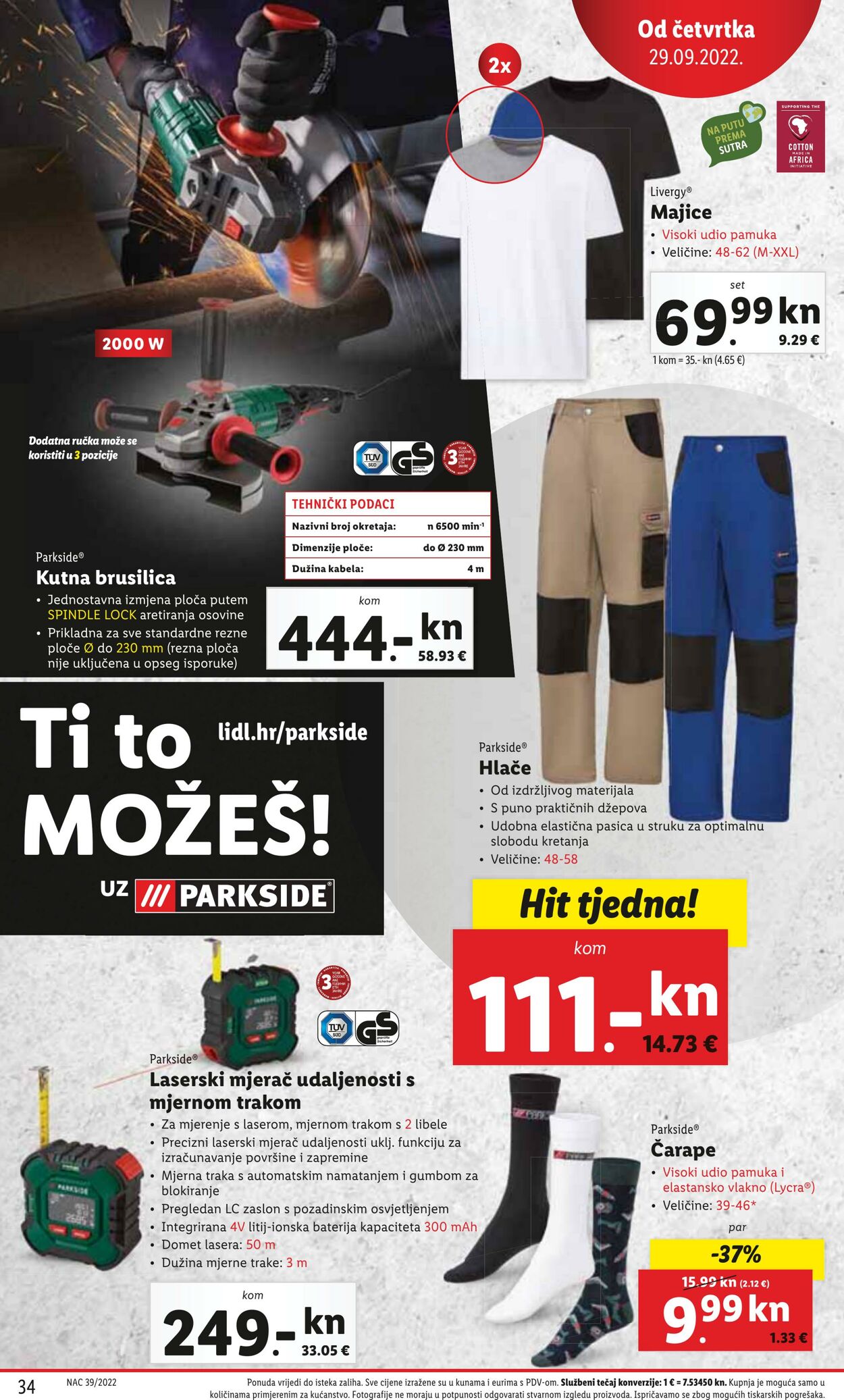 Katalog Lidl 26.09.2022 - 02.10.2022