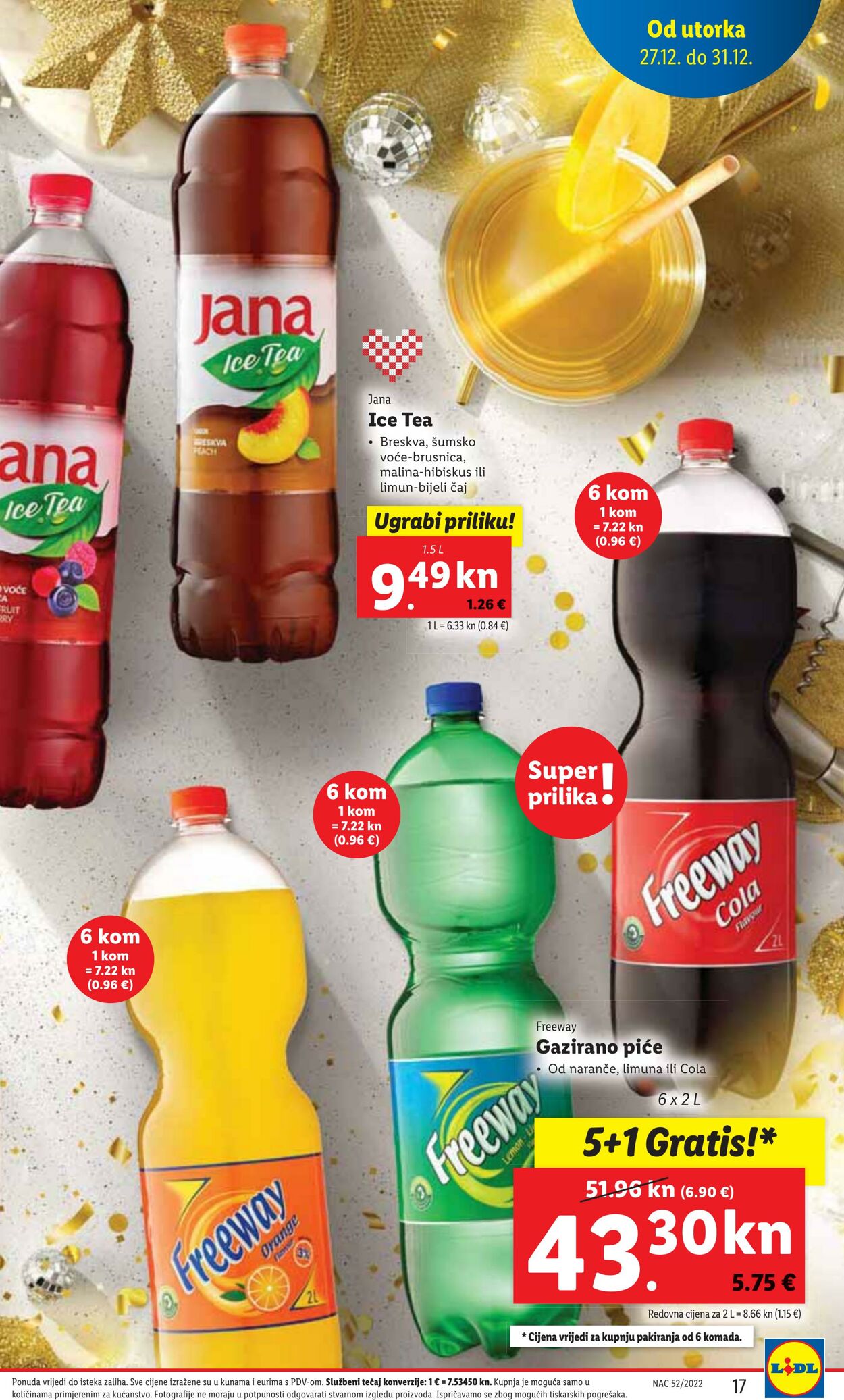 Katalog Lidl 27.12.2022 - 31.12.2022