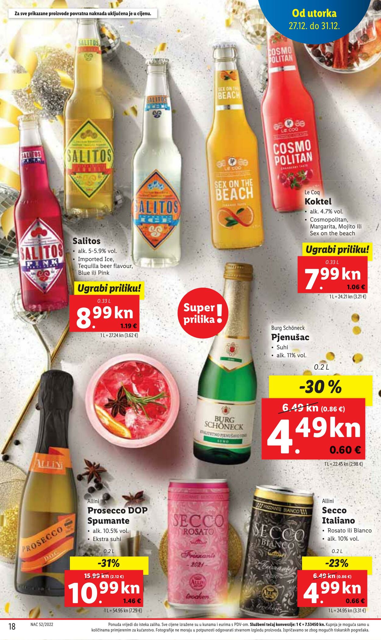 Katalog Lidl 27.12.2022 - 31.12.2022