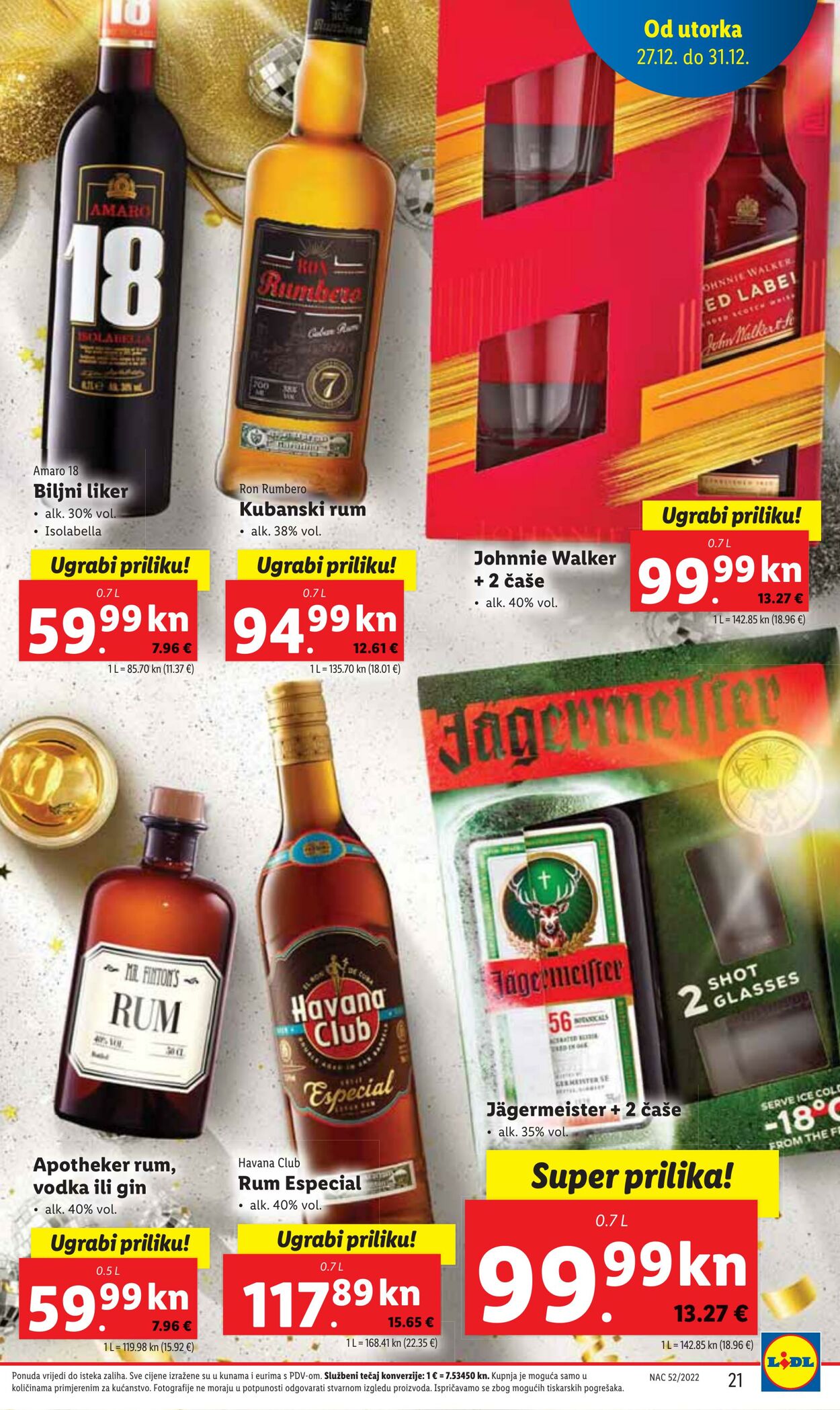 Katalog Lidl 27.12.2022 - 31.12.2022