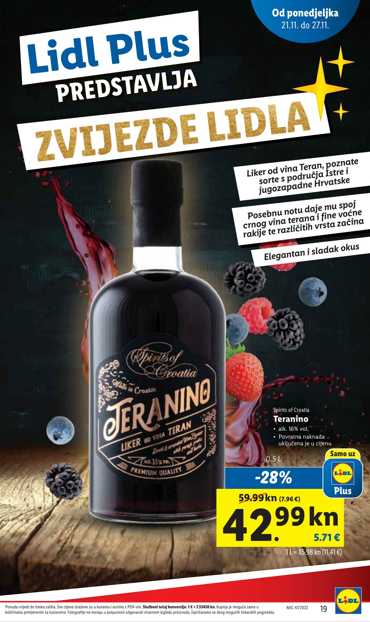 Katalog Lidl 21.11.2022 - 27.11.2022