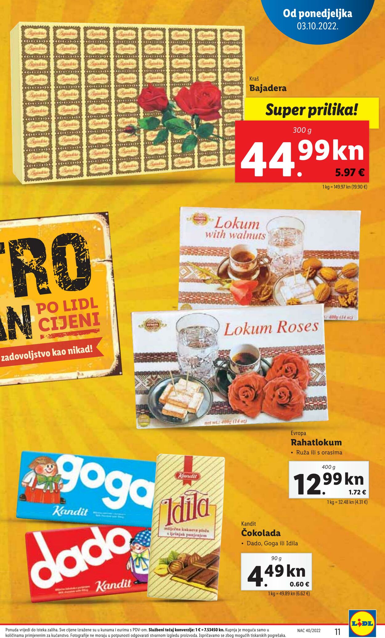 Katalog Lidl 03.10.2022 - 09.10.2022