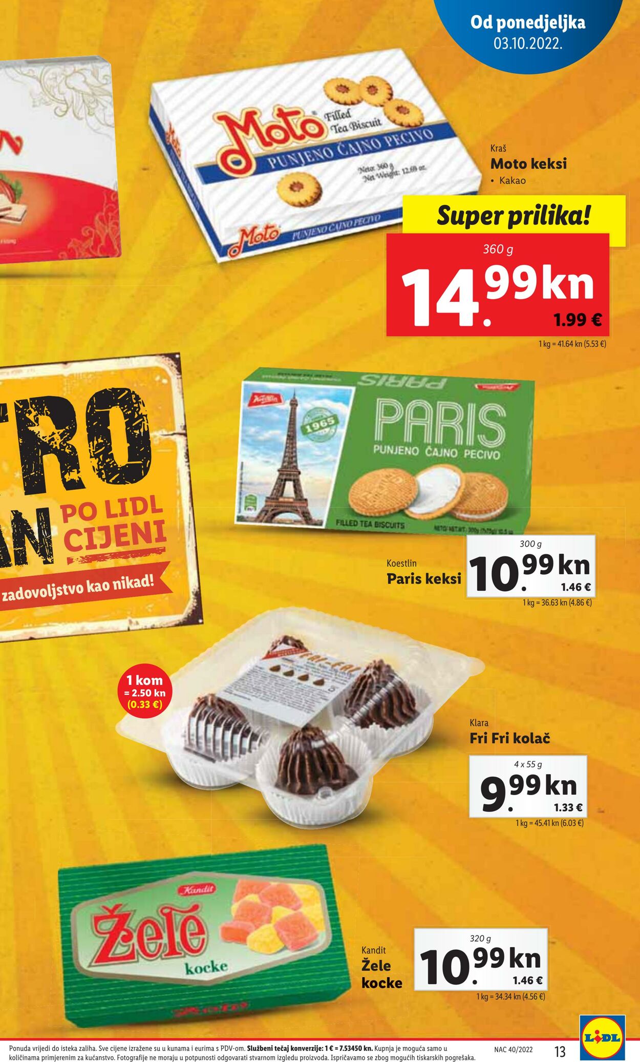 Katalog Lidl 03.10.2022 - 09.10.2022