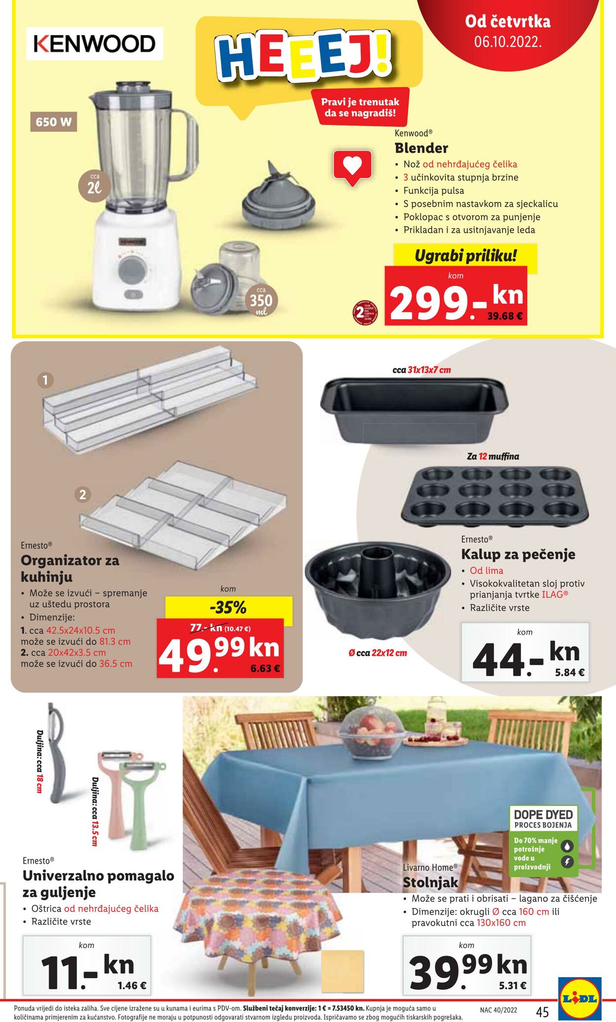 Katalog Lidl 03.10.2022 - 09.10.2022