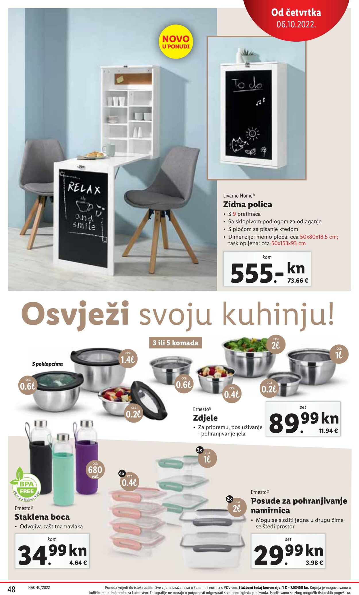 Katalog Lidl 03.10.2022 - 09.10.2022