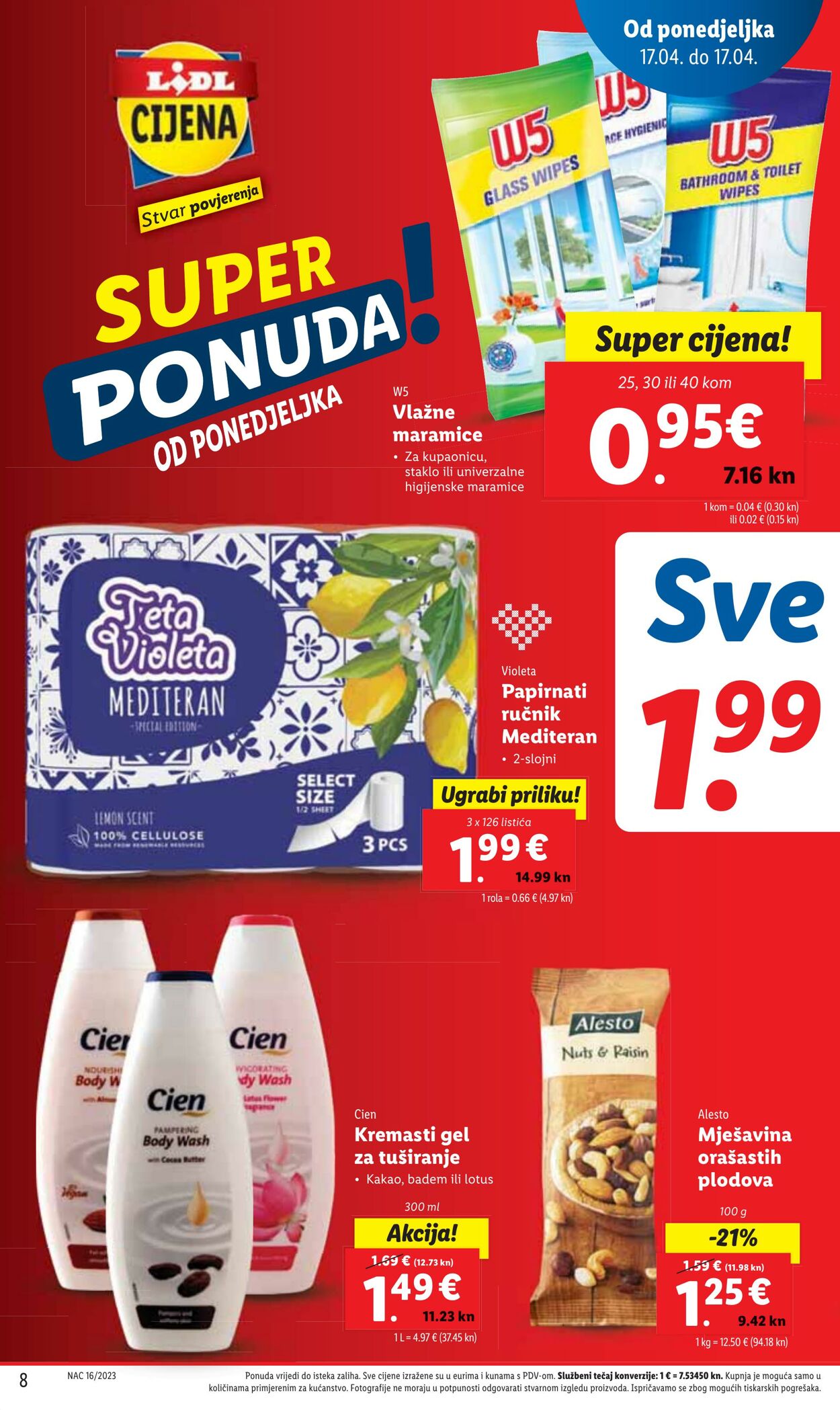 Katalog Lidl 17.04.2023 - 23.04.2023