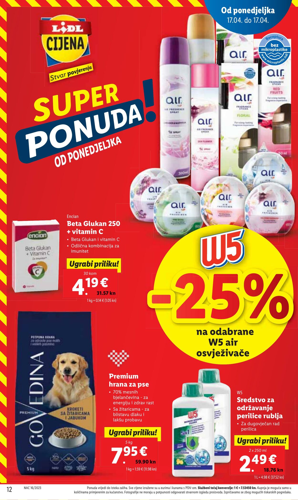 Katalog Lidl 17.04.2023 - 23.04.2023