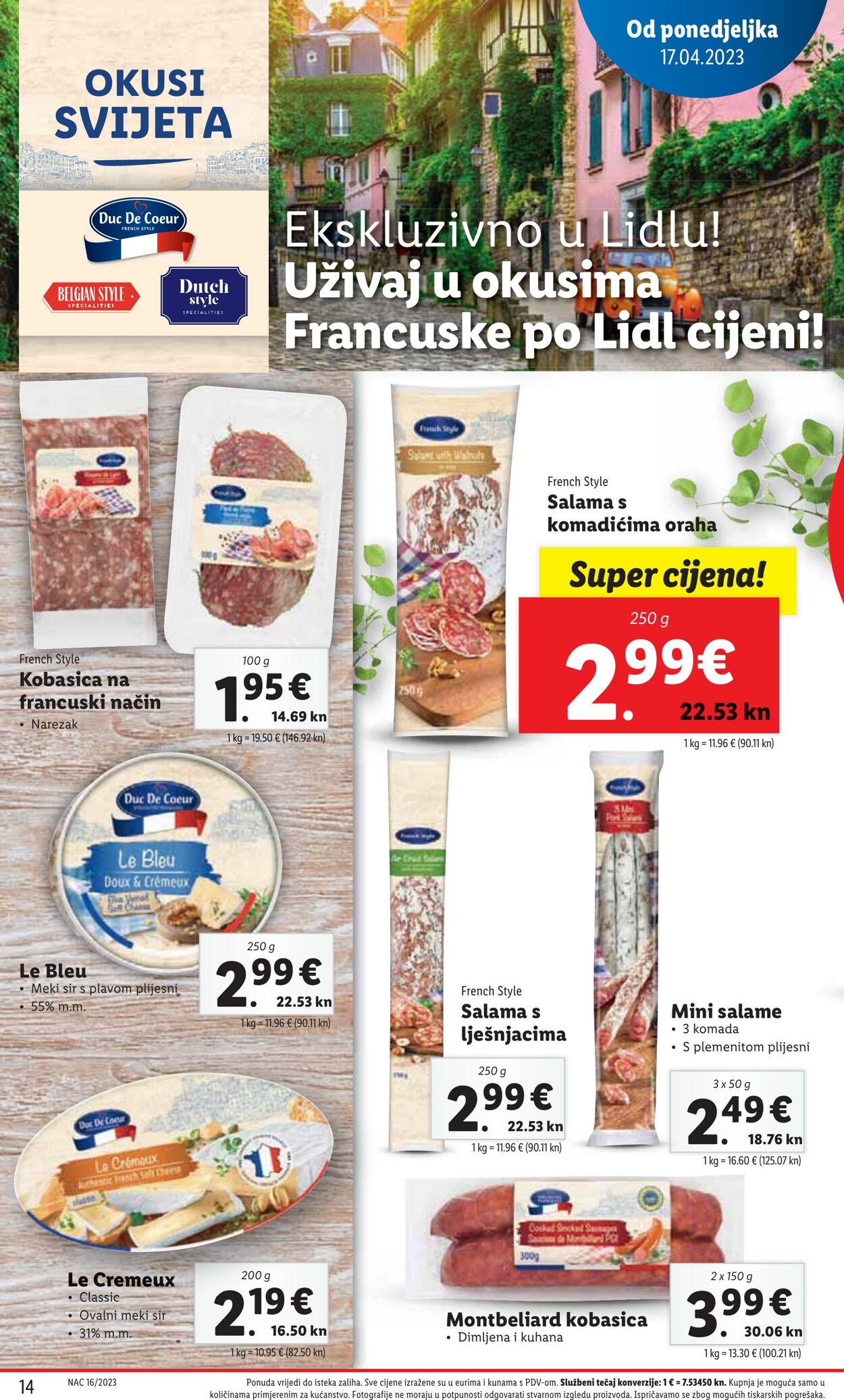 Katalog Lidl 17.04.2023 - 23.04.2023