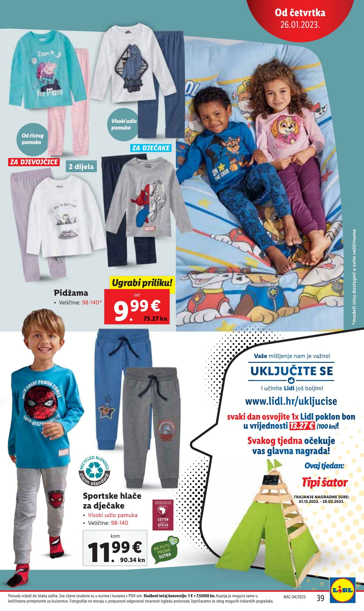 Katalog Lidl 23.01.2023 - 29.01.2023