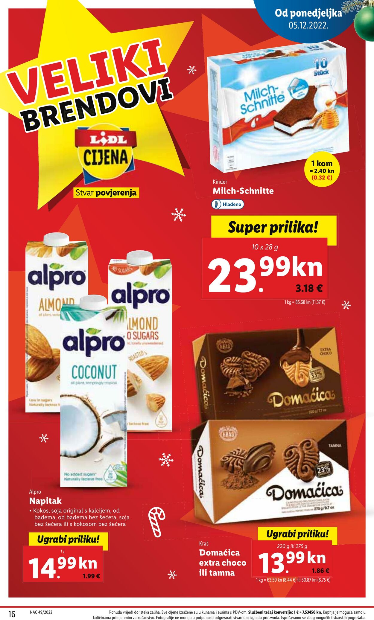 Katalog Lidl 05.12.2022 - 11.12.2022