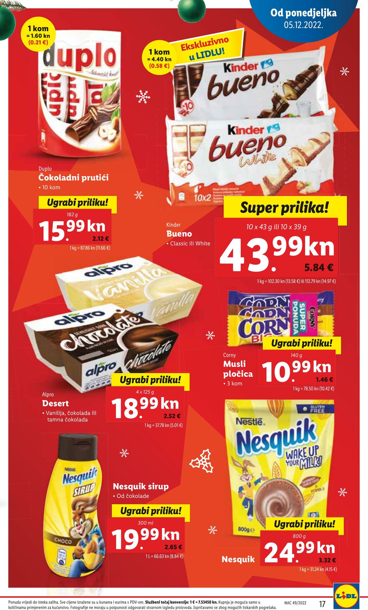 Katalog Lidl 05.12.2022 - 11.12.2022