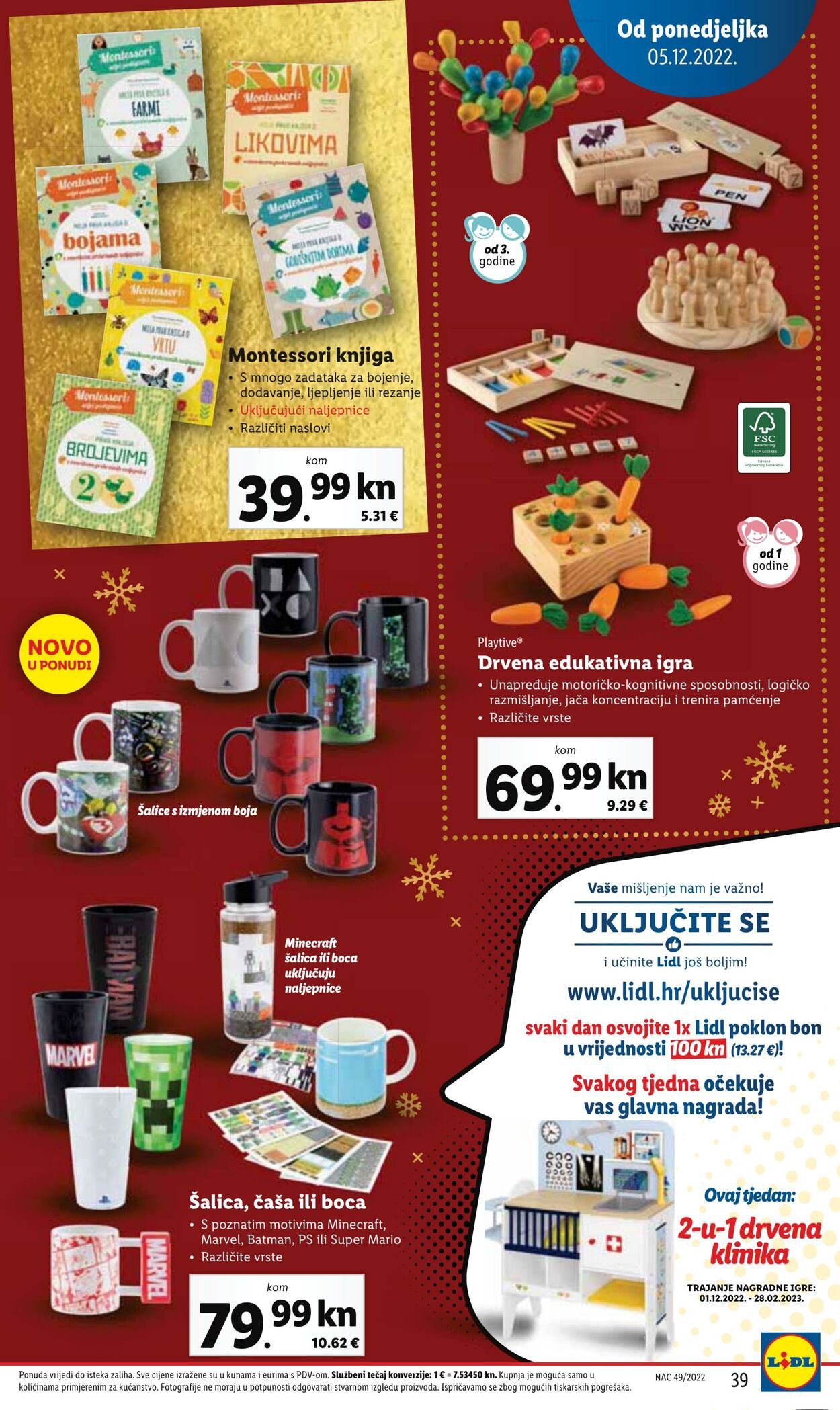 Katalog Lidl 05.12.2022 - 11.12.2022