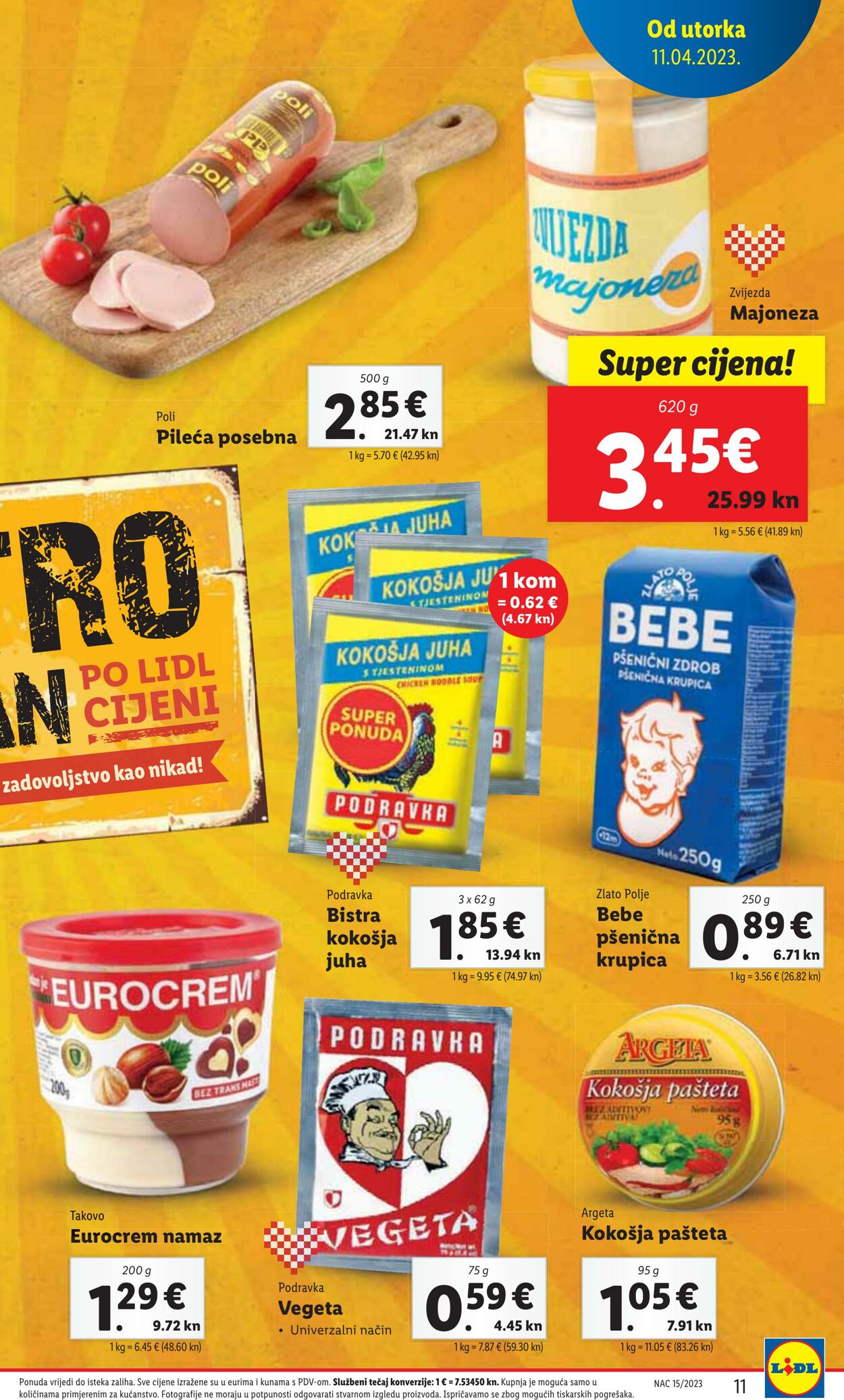 Katalog Lidl 11.04.2023 - 16.04.2023