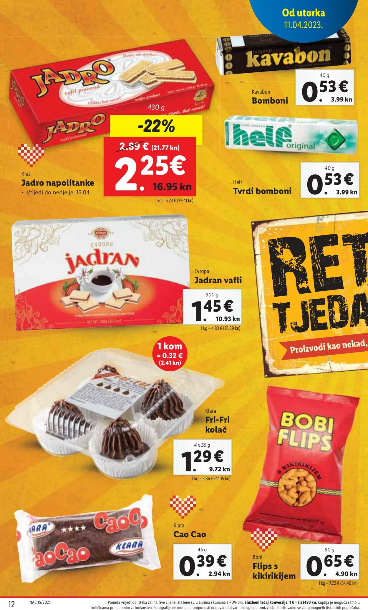 Katalog Lidl 11.04.2023 - 16.04.2023