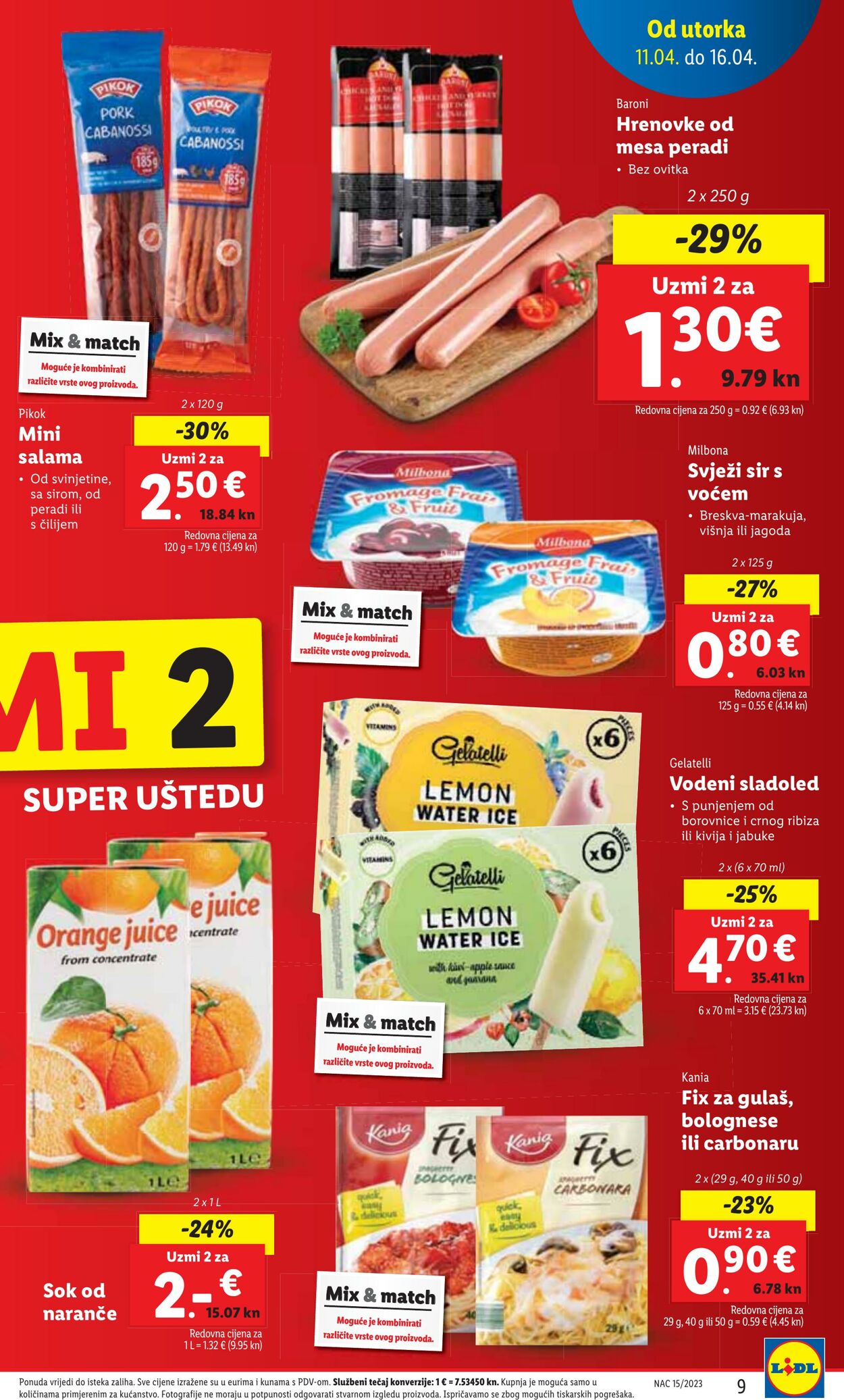 Katalog Lidl 11.04.2023 - 16.04.2023