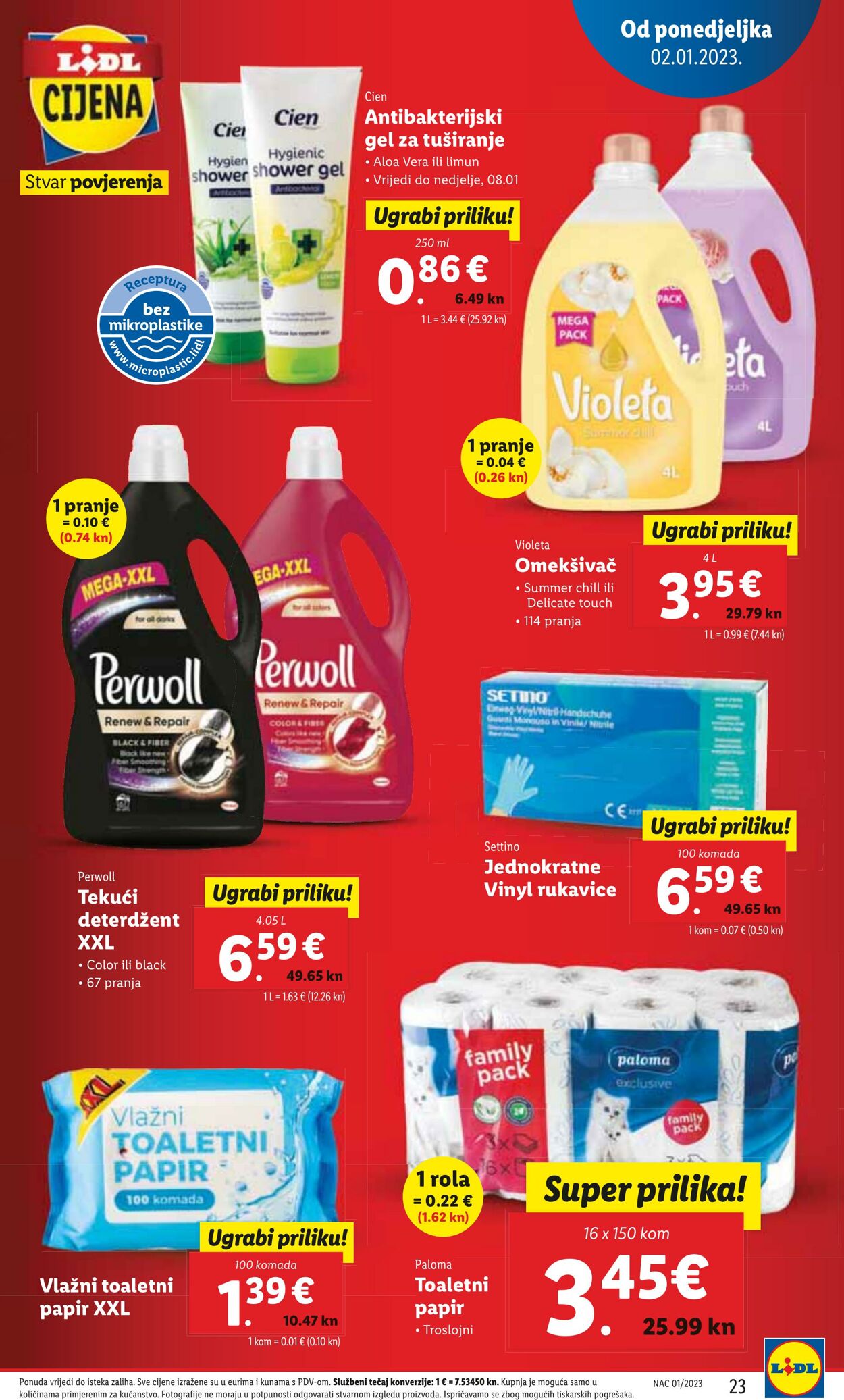 Katalog Lidl 02.01.2023 - 08.01.2023