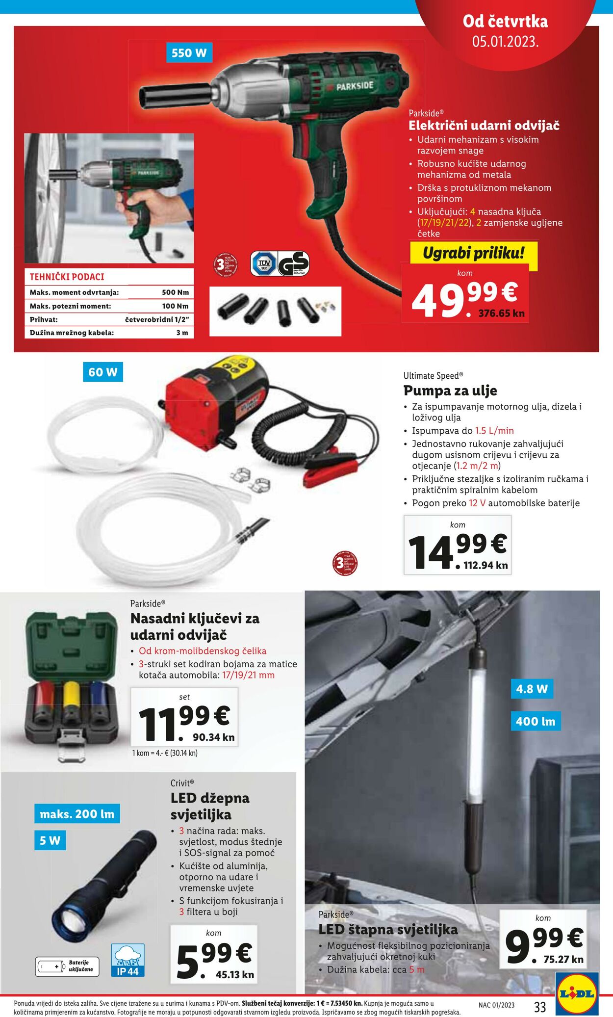 Katalog Lidl 02.01.2023 - 08.01.2023