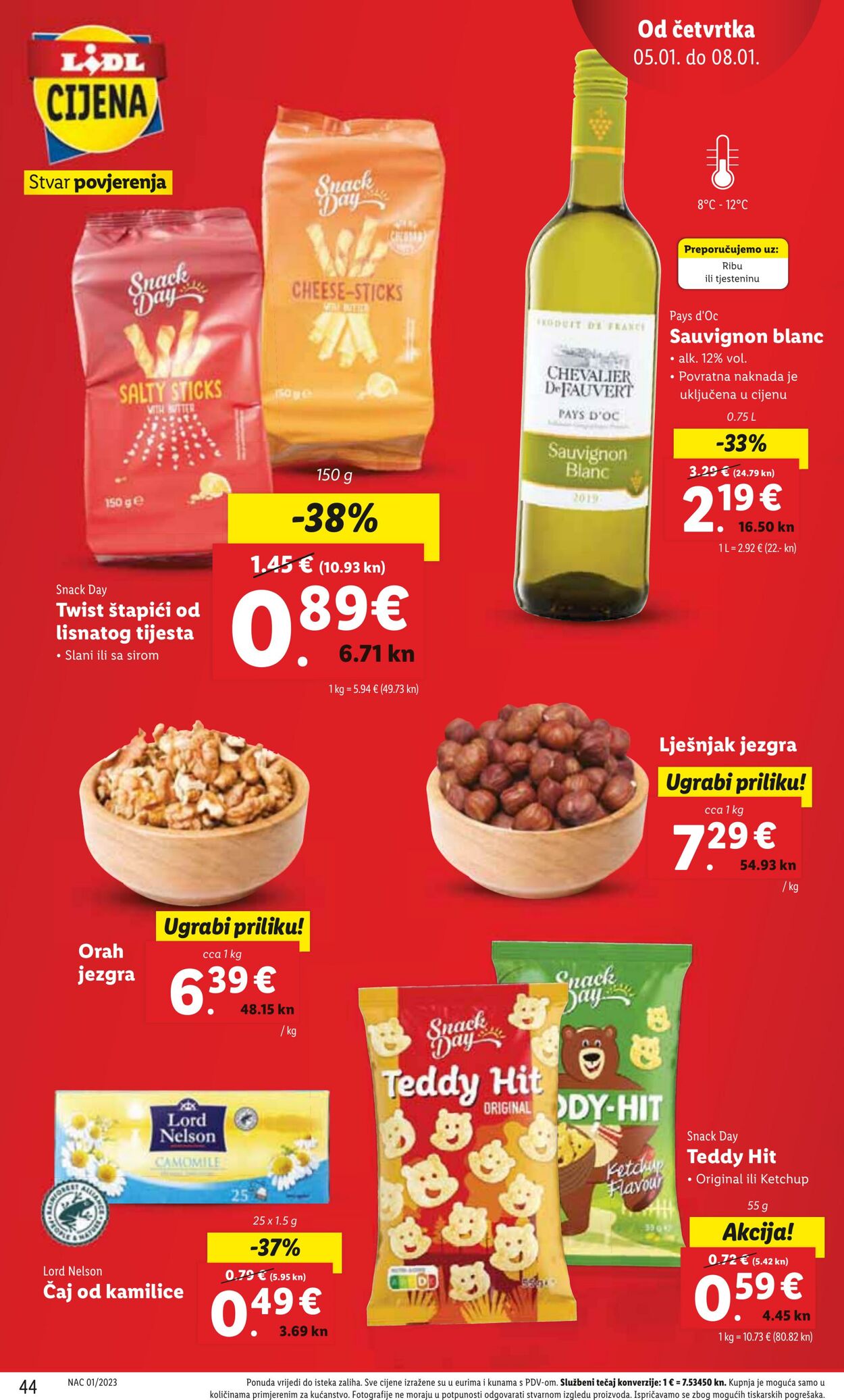 Katalog Lidl 02.01.2023 - 08.01.2023