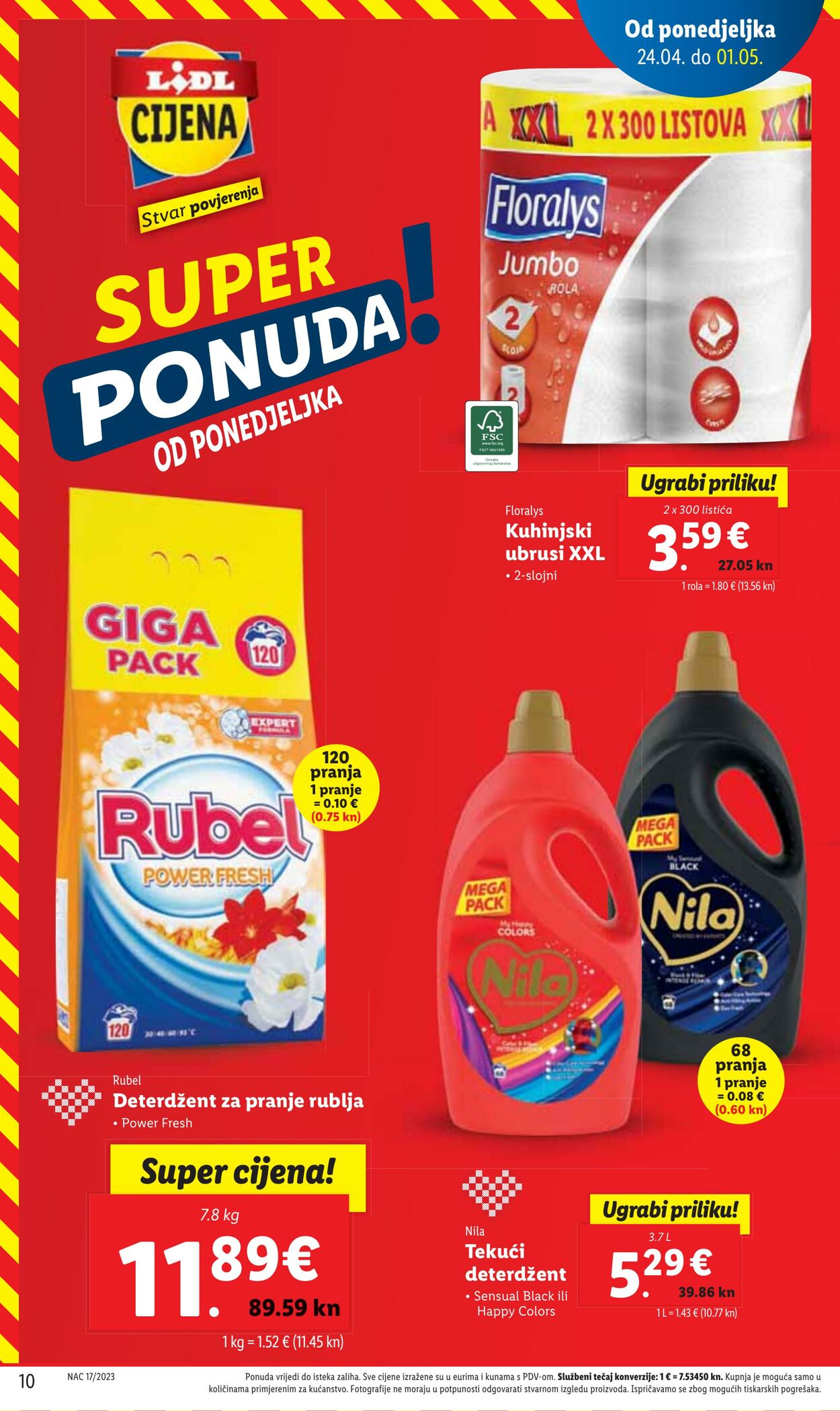 Katalog Lidl 24.04.2023 - 01.05.2023